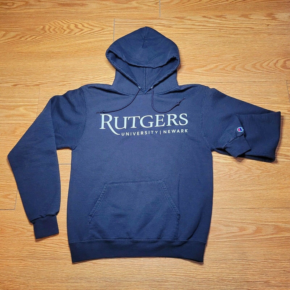 Rutgers University Champion Eco Fleece Hoodie Size Small